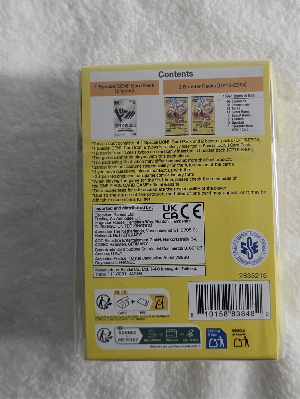 One Piece - Double Pack Set Vol. 10 - Adventure On Kami's Island - New Sealed - Picture 3 of 4
